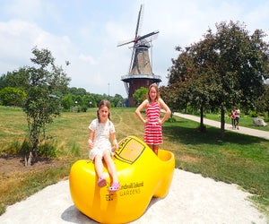 Families with kids should definitely swing by the Windmill Island Gardens.