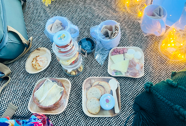 Sunset picnic at Hyatt Regency Grand Reserve Puerto Rico