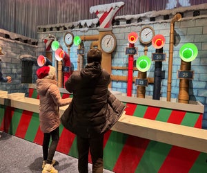 You don't need to go outside to make and throw snowballs! Photo by the author