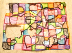 Making Valentine's Day Cards at Home