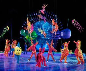 Mickey and friends have become DJs in the new Disney on Ice show, 