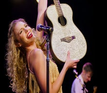 Take your little Swiftie to Fearless: The Taylor Swift Experience at The Suffolk. Photo courtesy of The Suffolk
