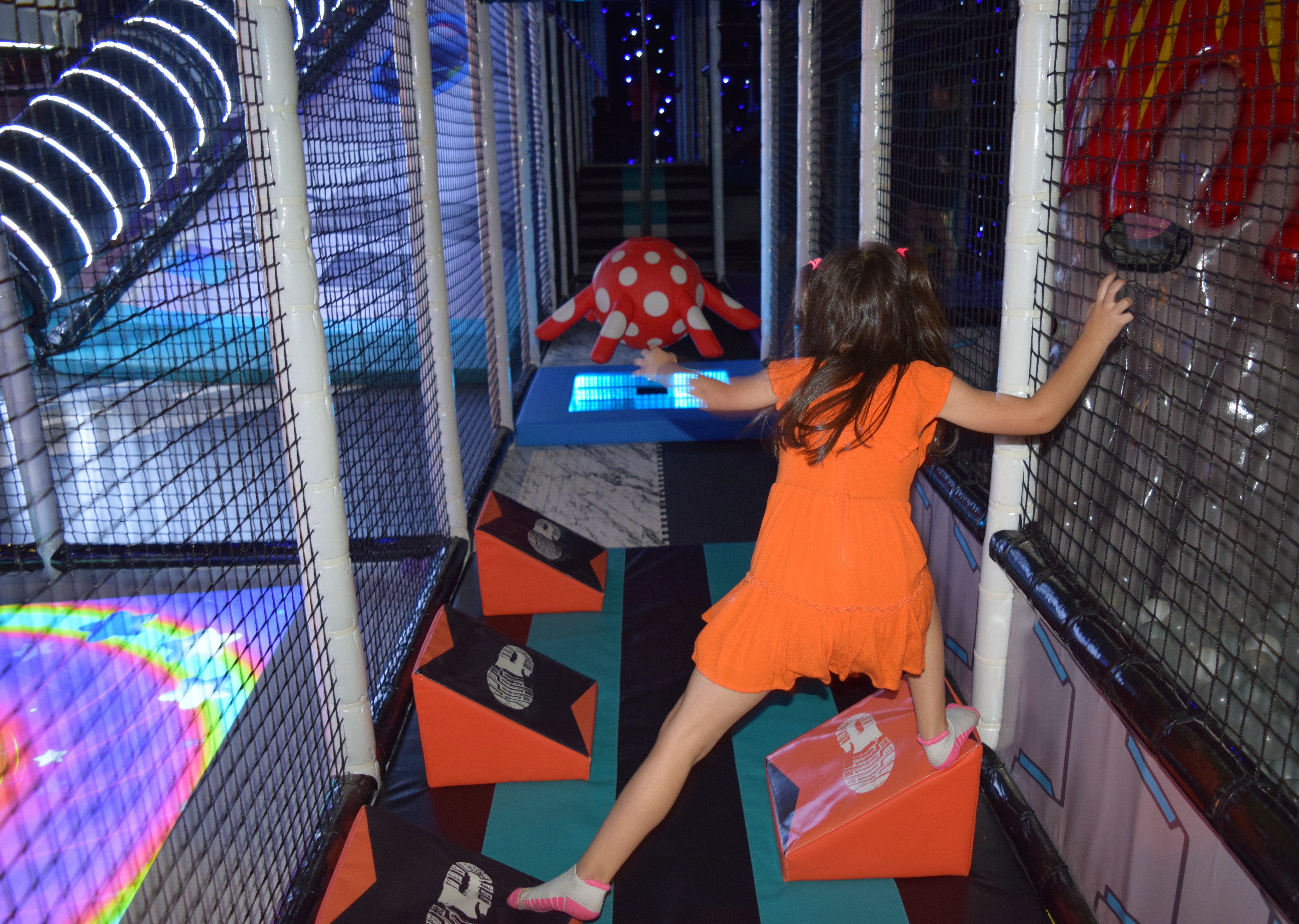 Check out an indoor play space like Catch Air during winter break. Photo by Kaylynn Ebner