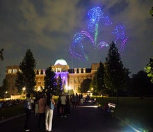 Seeing the drones take flight at the NYBG last summer was a memorable family outing. Photo by author