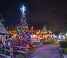 All is getting merry and bright with holiday fun for kids in Connecticut this weekend! Photo courtesy of Olde Mistick Village
