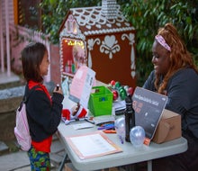 Enjoy the holiday pageantry of Fairy Winterland at Children's Fairyland. Photo courtesy of Children's Fairyland