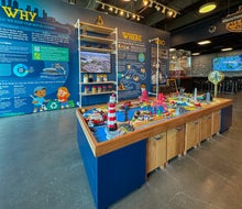 The museum has an interactive play area for smaller children. Photo by the author. 