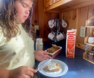 Homemade butter always tastes a little better.