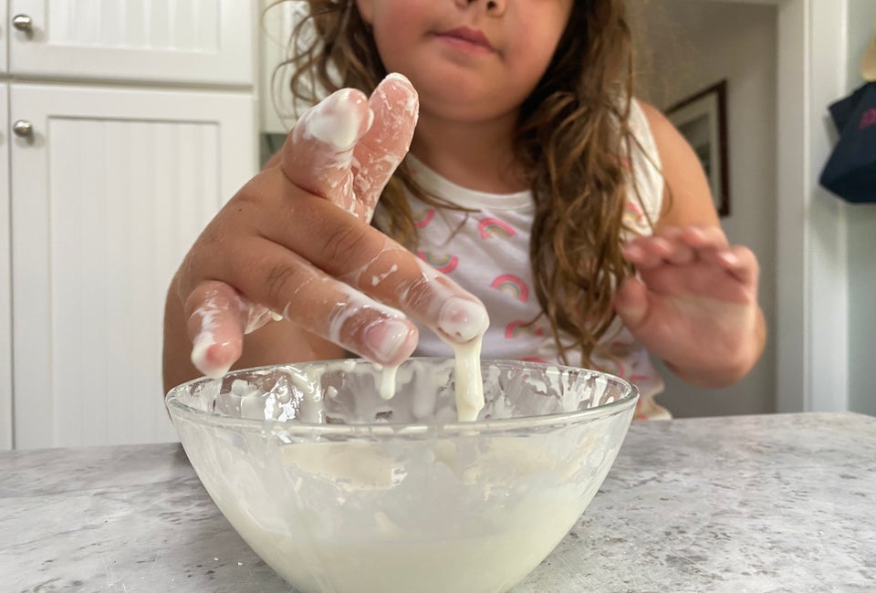 If slime scares you, maybe try making Oobleck!