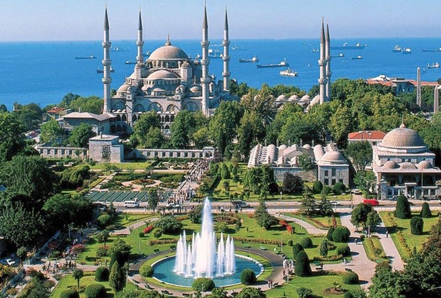 Blue Mosque in Istanbul, Turkey