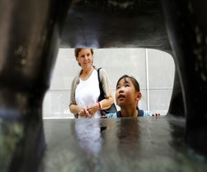 Explore modern and contemporary art together at the MoMA's Tours for Fours. Photo courtesy of the museum. 