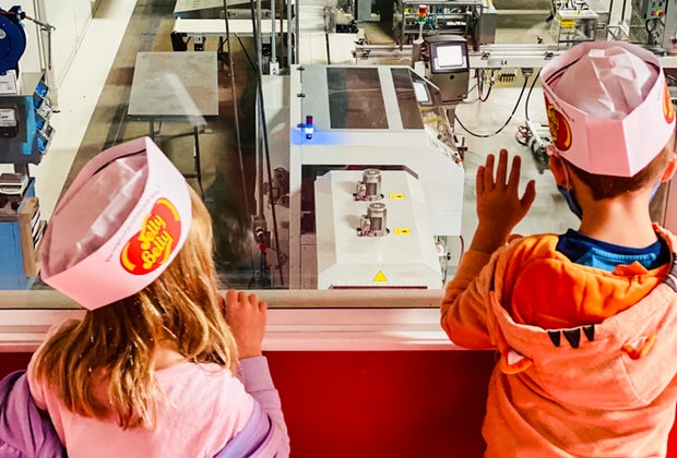 Day trips in San Francisco: Jelly Belly Factory in Fairfield, California