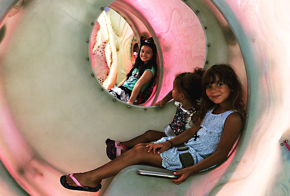 The SeaGlass Carousel. Photo by Jody Mercier