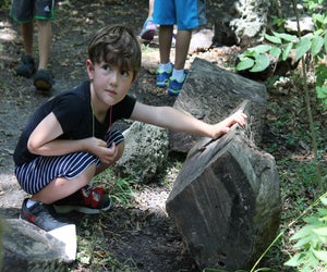 Watch your kids become Junior Scientists as they dive head first into nature and all it has to offer. Photo courtesy of Nature Discovery Center.