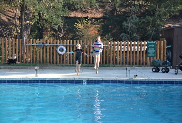 Huttopia Paradise Springs: Discover the Best New Glamping near Los Angeles: The Pool