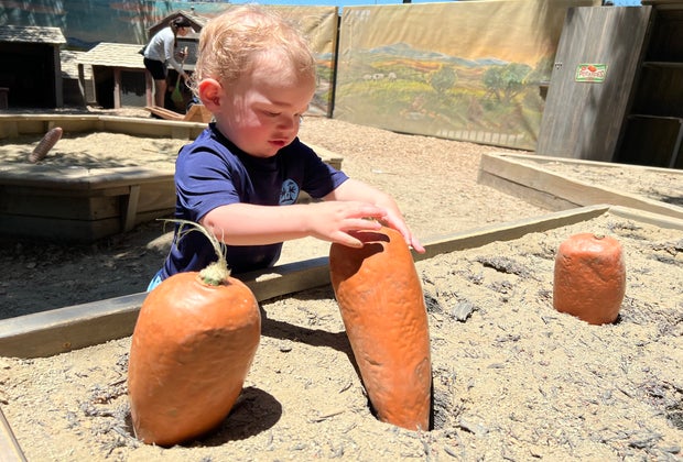 Kidspace museum in Pasadena: Muddy Boot Farm