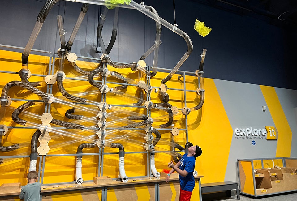 The Orlando Science Center offers engaging exhibits that both entertain and educate kids of all ages. Photo by author