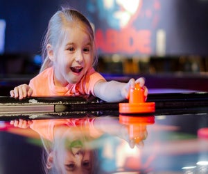 Whether a small gathering or a big event, celebrate at the best fun restaurants for kids' birthdays in Boston! Photo courtesy of Kings Dining and Entertainment