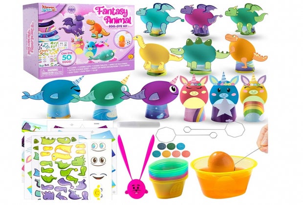 Make mermaids, dinosaurs, dragons, and unicorns with Klever Kits Fantasy Animals. 