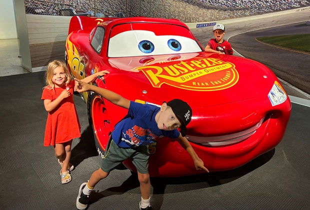 The Petersen Automotive Museum with Kids: Lightning McQueen