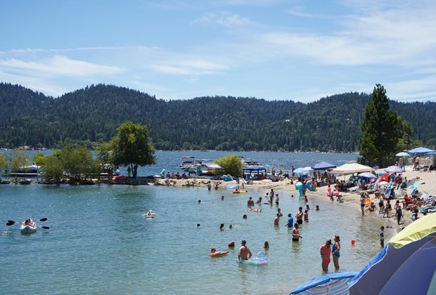 Best Things To Do with Kids in Lake Arrowhead: Swim in the Lake