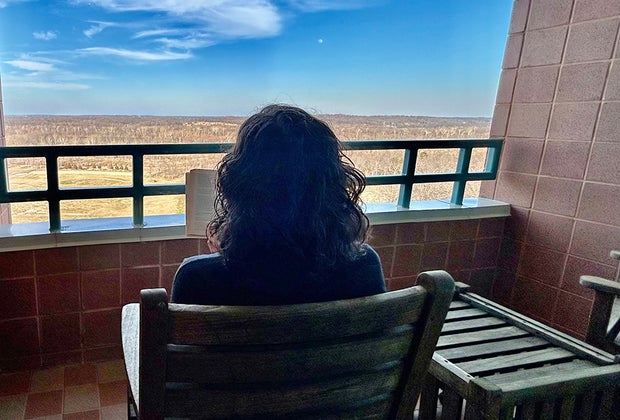 Lansdowne Resort: room balcony