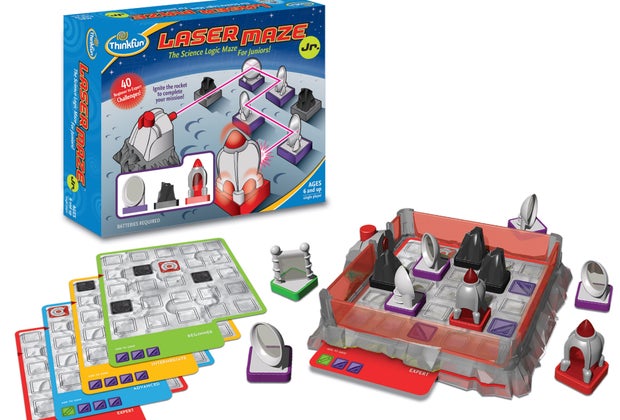 Laser Maze is so educational, it's a great play break from Zoom school.