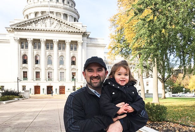 Madison, WI is a good weekend trip from Chicago