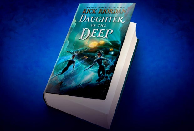 Rick Riordan's new book is based on 20,000 Leagues Under the Sea.