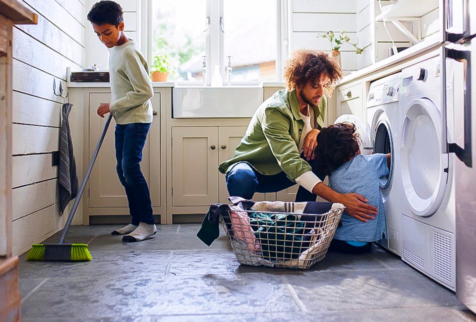 Kids of all ages can pitch in on family chores, and chore charts can help keep them motivated and organized. 