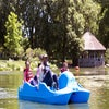 Rent a boat at the LeFrak Center in Prospect Park. Photo courtesy of the Prospect Park Alliance