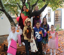 Take your costumes for a test drive at the family-friendly Trunk-or-Treat at Hauppauge Library. Photo courtesy of the library