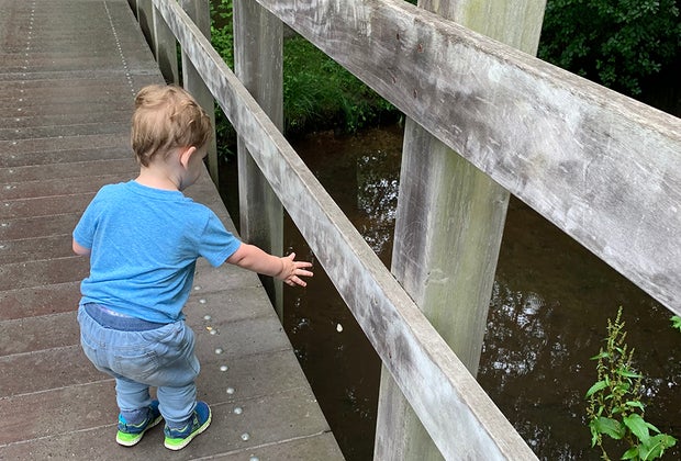 Toddler-friendly hiking trails on Long Island Belmont Lake State Park