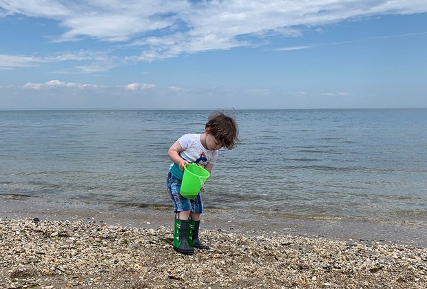 Toddler-friendly hiking trails on Long Island Sunken Meadow State Park