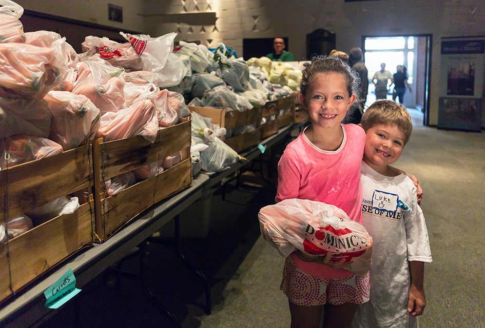 Long Island Cares food banks are a great way to give back to those in need this holiday season. Photo courtesy of Long Island Cares 