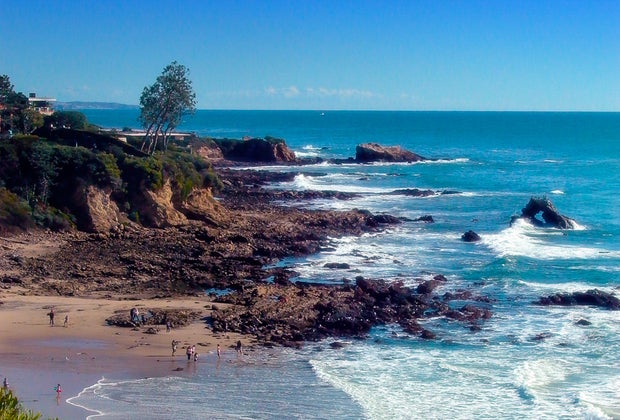 Winter Day Trips from Los Angeles: Little Corona Beach