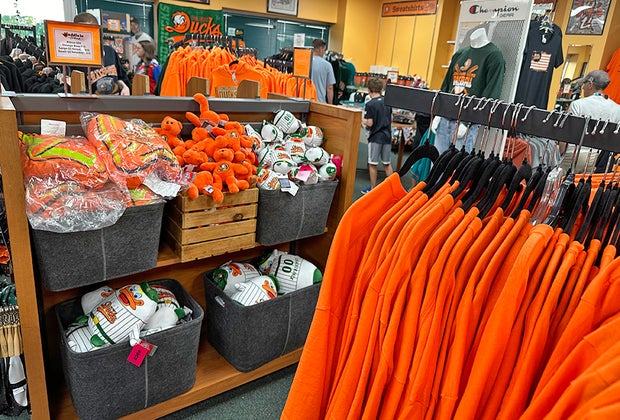 Catch a Long Island Ducks Game: swag shop