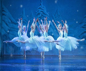Los Angeles Ballet's gorgeous Nutcracker production soars. Photo by Reed Hutchinson