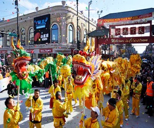  The Lunar New Year parade in Chinatown. Photo courtesy of The Chicago Chinatown Community Foundation