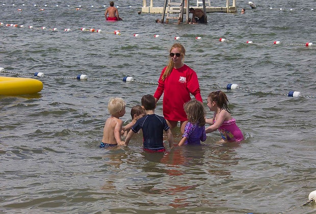 Crystal Lake Main Beach