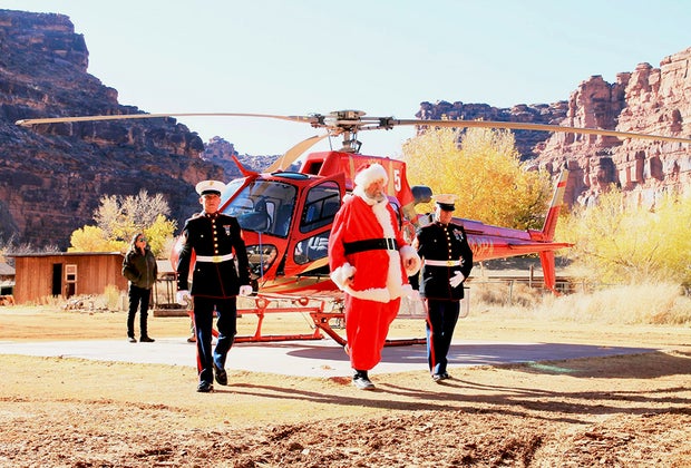 Where to find free toys santa delivers for Toys for Tots