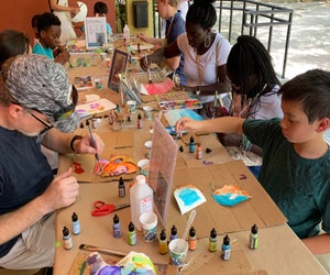 Enjoy art, games, and more at Free Family Funday. Photo courtesy of the Mennello Museum of American Art 