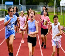 Head to the finish line at American Heritage Sports Summer Camps. Photo courtesy of the camp