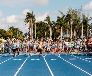 Get your pre-dinner steps in at Turkey Trot Miami. Photo courtesy of the event