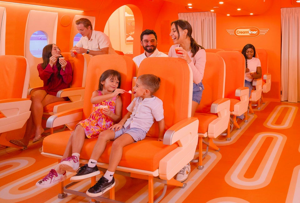 Take a seat aboard the “Creamliner