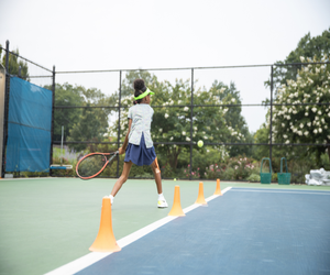 The Cary Leeds Center for Tennis & Learning offers a full range of Summer Camp for players ages 5 to 18 years old. Photo courtesy of the camp