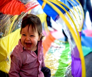 Enjoy kid-friendly games at Monkey Do Yoga, or opt to just rent the space.