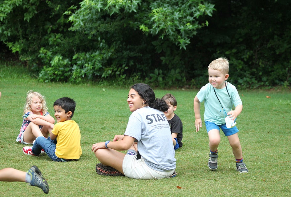 Chattahoochee Nature Center's (CNC) Camp Kingfisher offers an outdoor camp experience during school breaks. Photo courtesy CNC