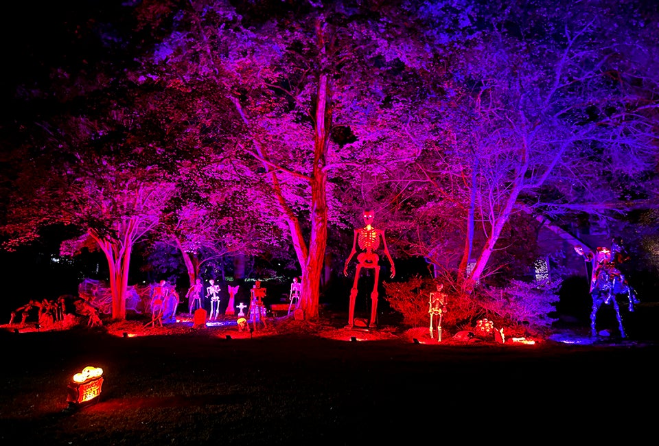 East Cobb's Chimney Springs is THE ultimate neighborhood to trick-or-treat on Halloween. Photo by Melanie Preis