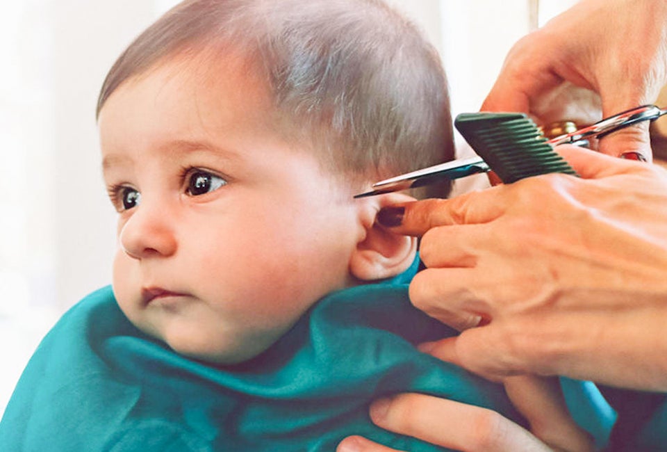 Try one of these Chicago salons for baby's first haircut. Photo courtesy of My Kids Place